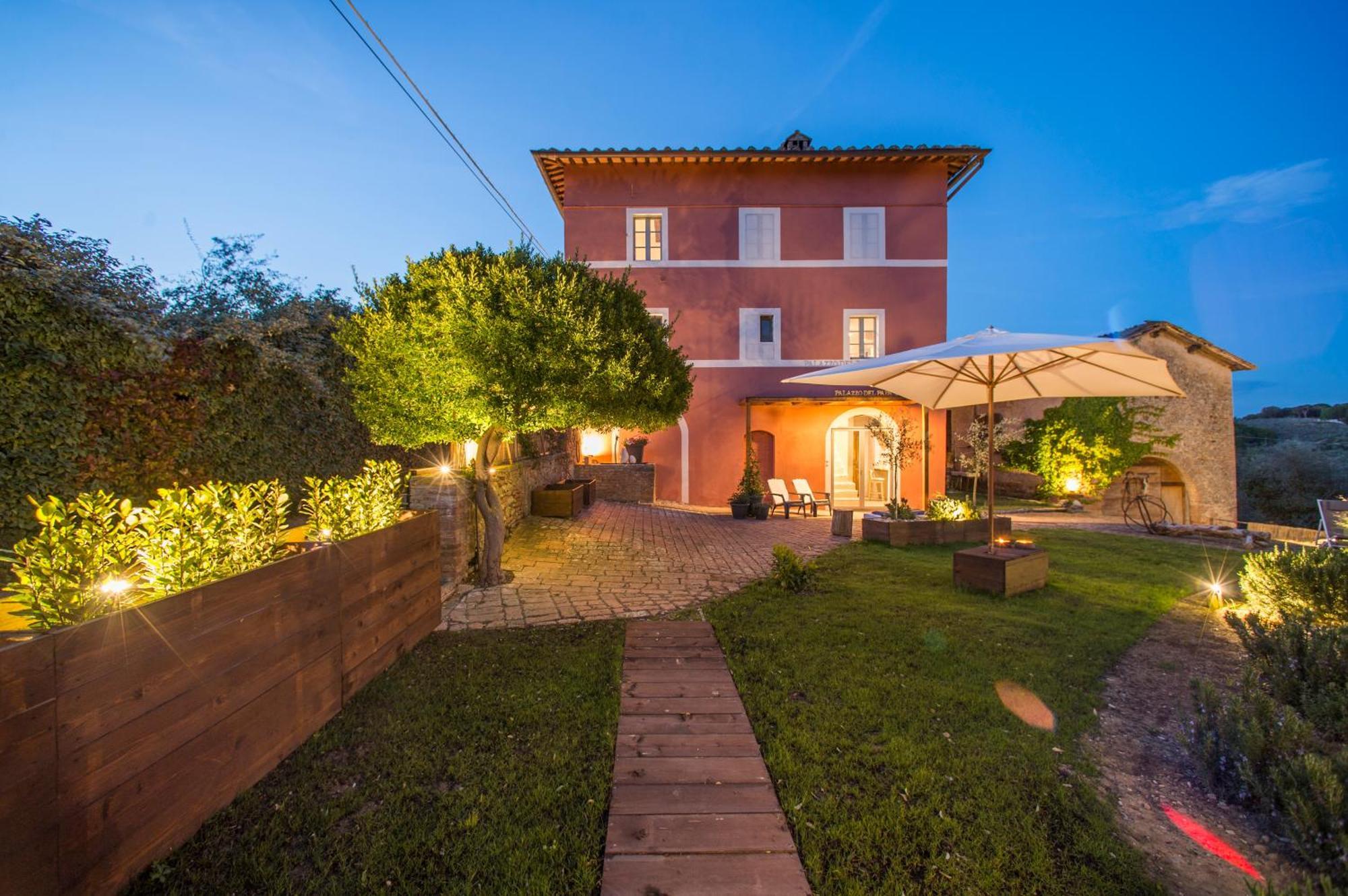Palazzo Del Papa Country Suites Сиена Экстерьер фото